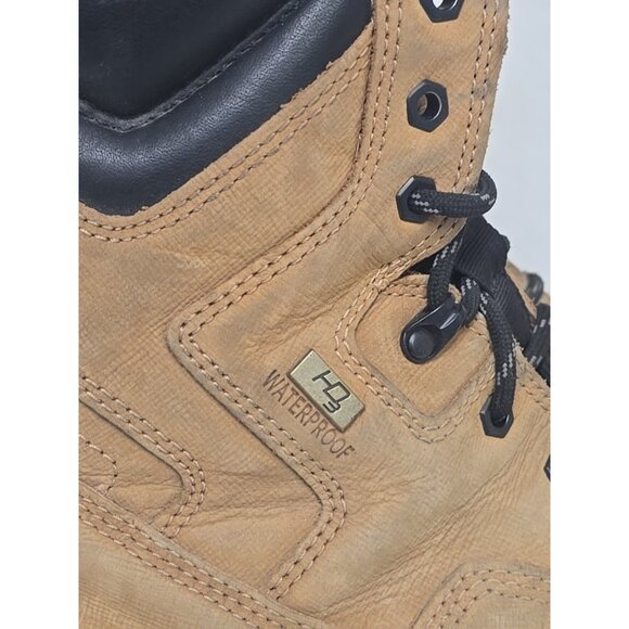 DAKOTA Men's 8" Steel Toe Steel Plate Quad Comfort Work Boots 8522 Wheat 12W - Picture 3 of 10